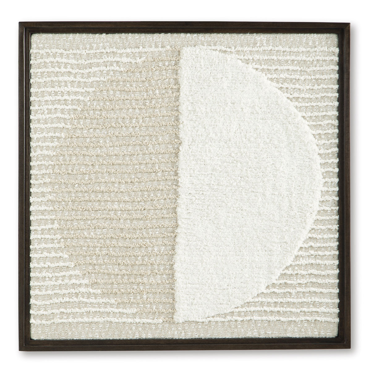BACHARD TAN/WHT WALL ART