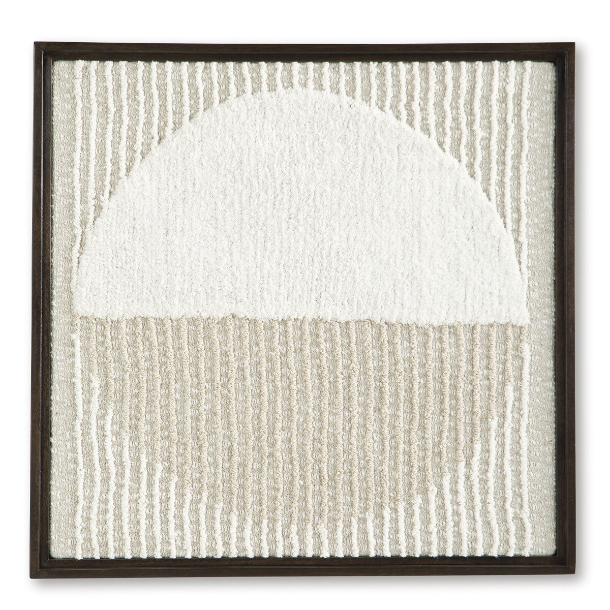 BACHARD TAN/WHT WALL ART