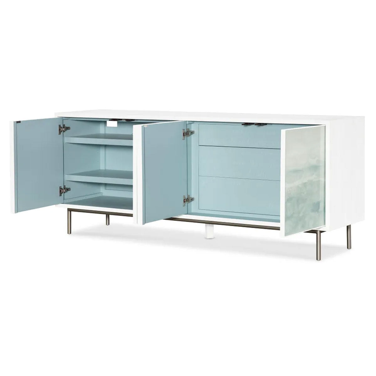 BUBBLES UP CREDENZA