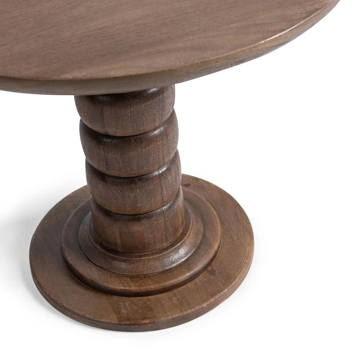 HILLROSE 36" DIN TABLE PECAN B