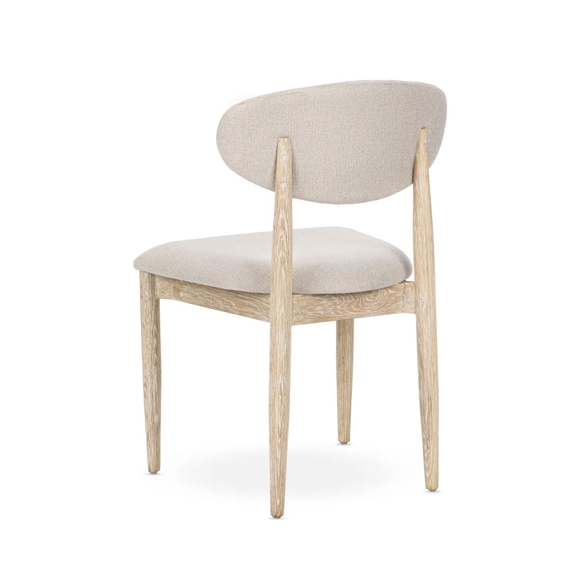 TIBER DIN CHAIR PAIR CREAM WAS
