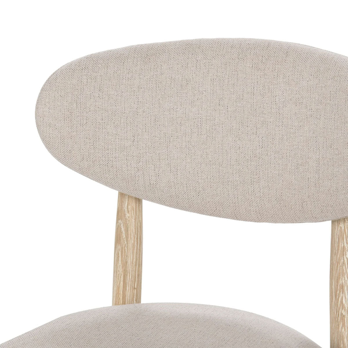 TIBER DIN CHAIR PAIR CREAM WAS