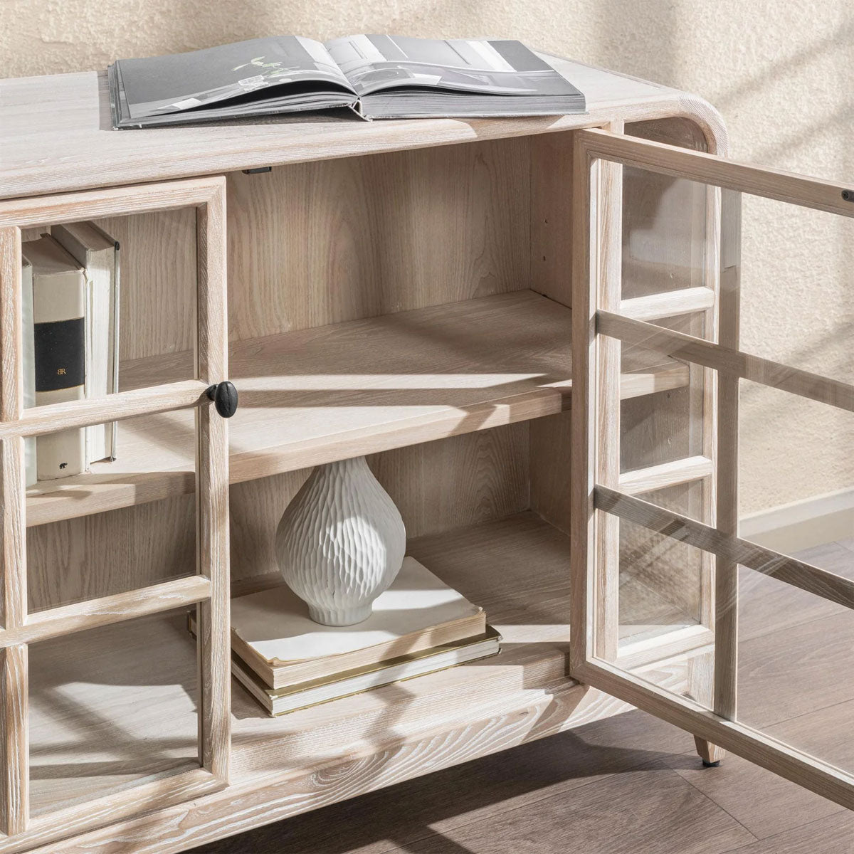 MAISON 4DR CABINET COASTAL DRIFT