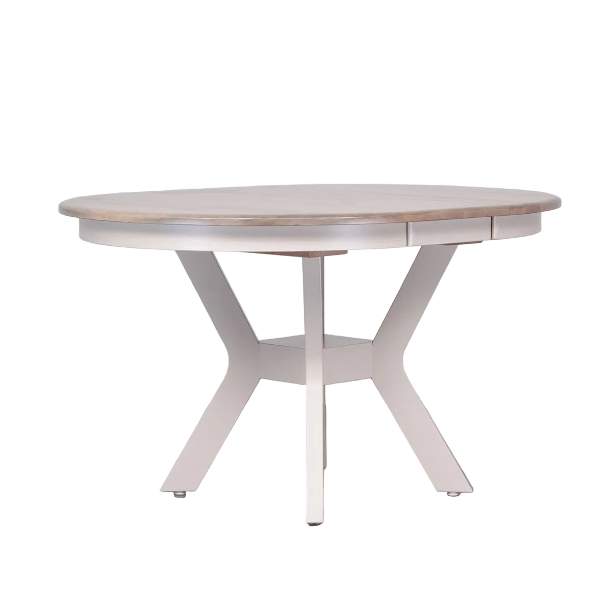 MAPLE 42" RND TABLE W/12" LEAF