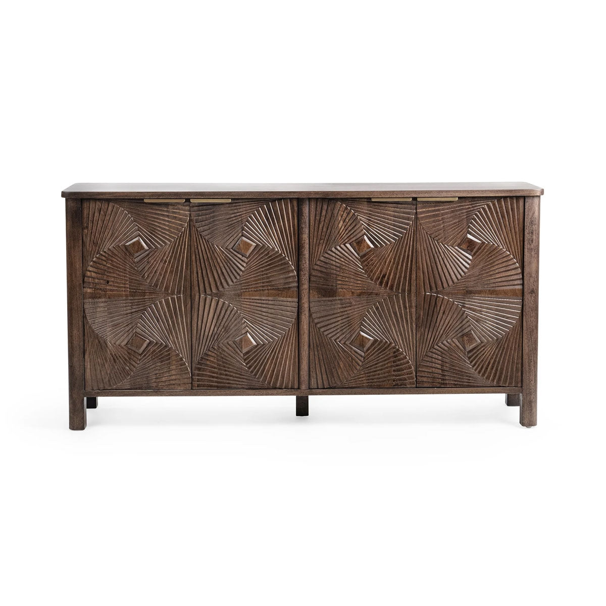 LINA 4DR CABINET KONA BRWN
