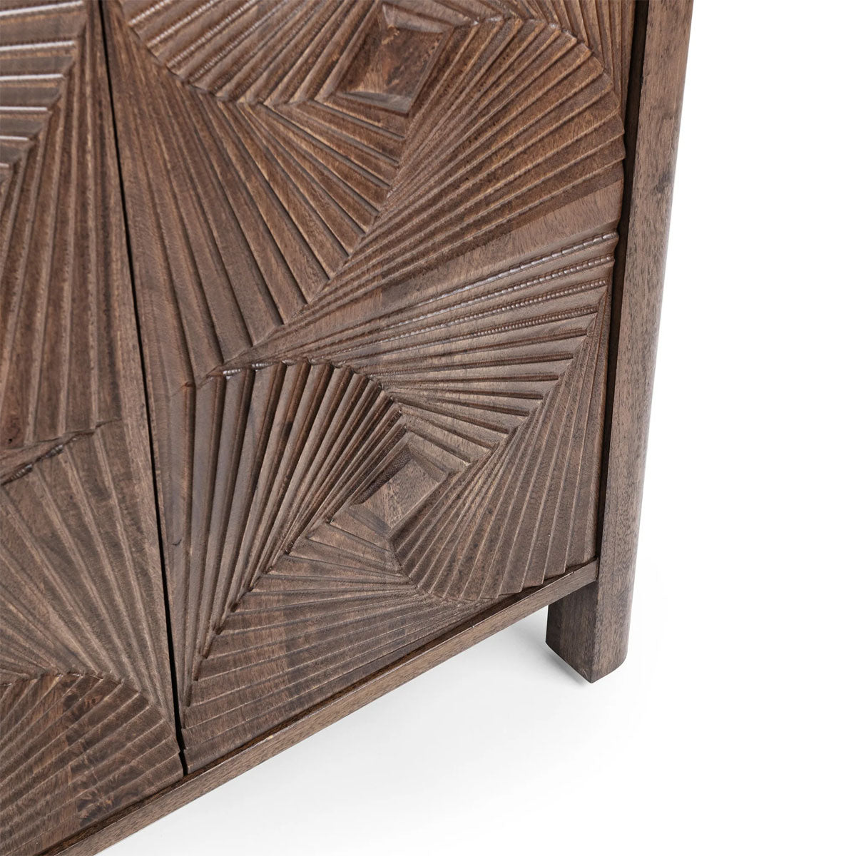 LINA 4DR CABINET KONA BRWN