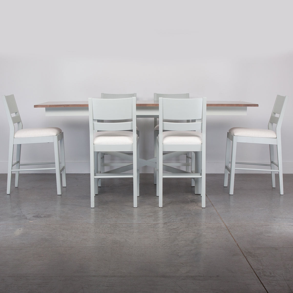 MAPLE 7PC CNT SET W/SPEN STOOL