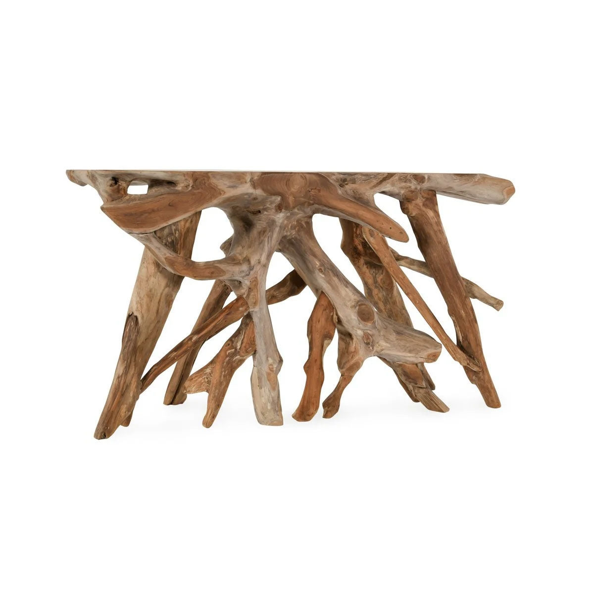 CYPRESS TEAK ROOT CONSOLE TBL
