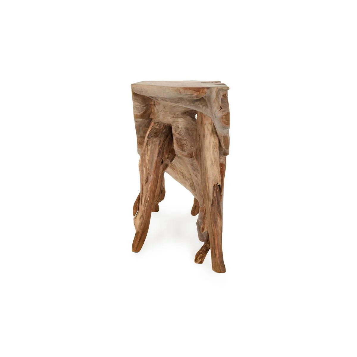 CYPRESS TEAK ROOT CONSOLE TBL