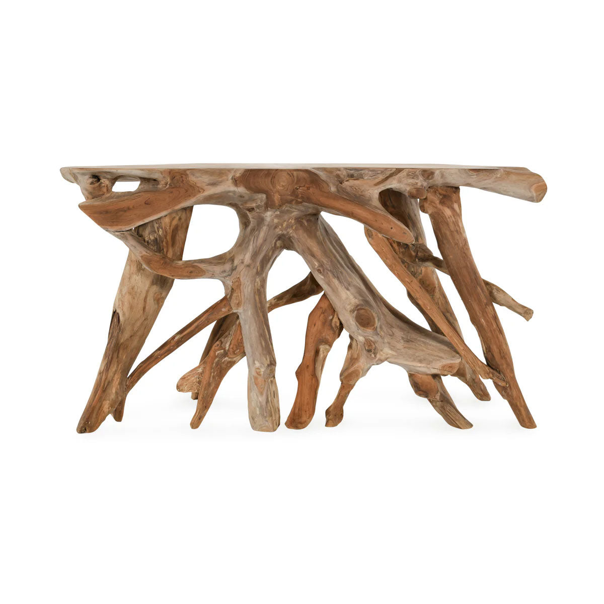 CYPRESS TEAK ROOT CONSOLE TBL