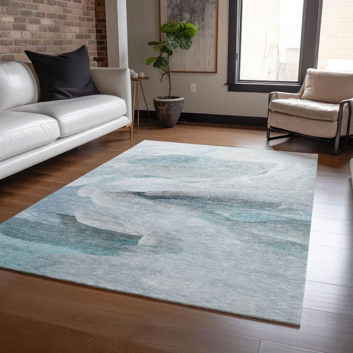 RAVENNA 11 TEAL 8X10 RUG