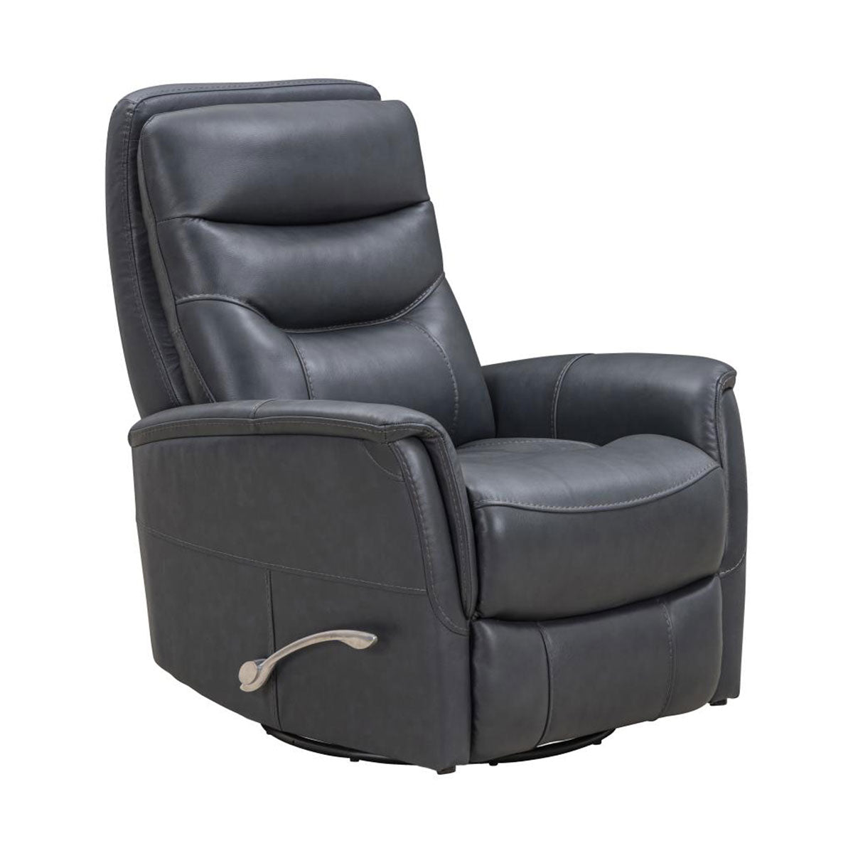 GEMINI LTHR MAN RECL-NAVY
