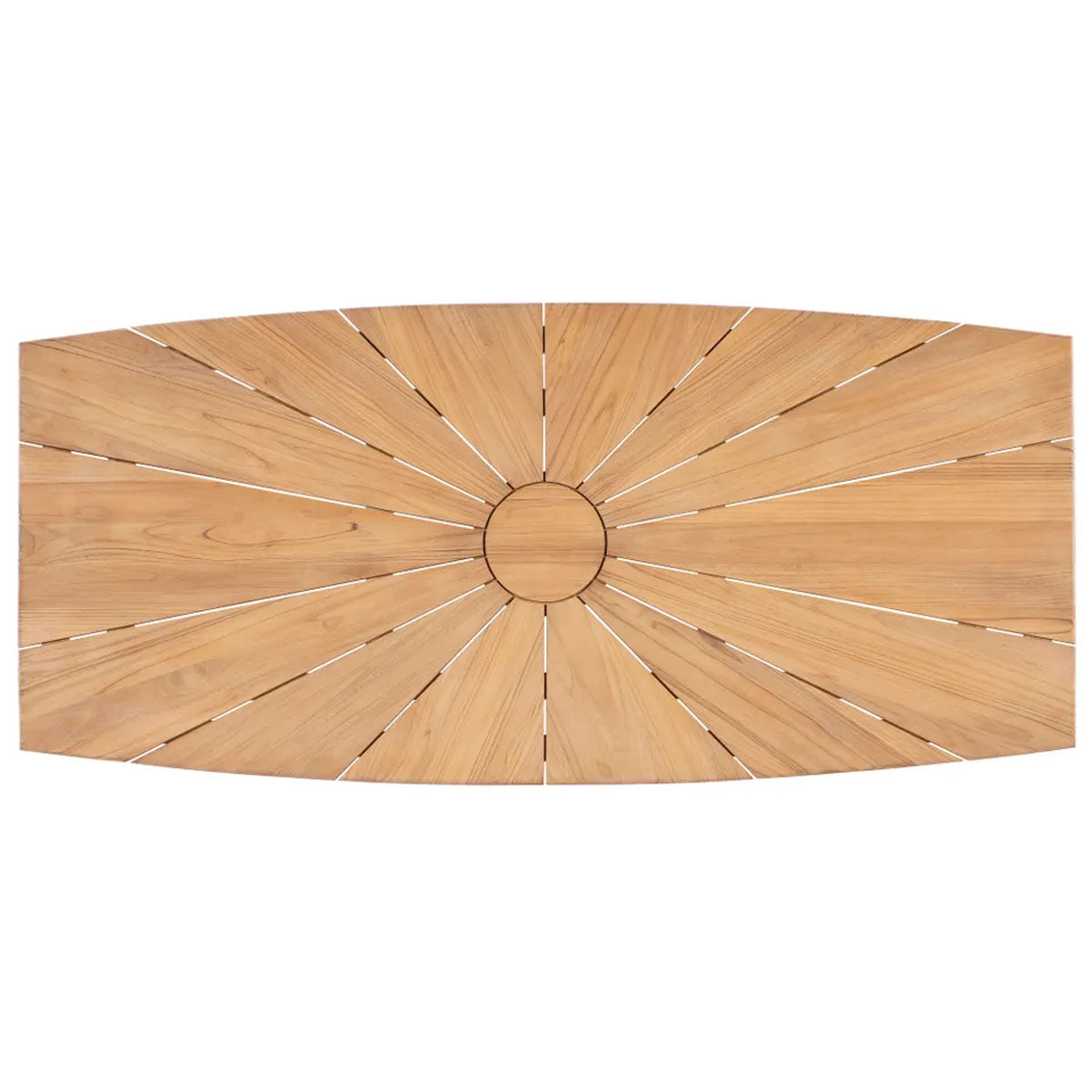 HARBOR TEAK 90IN RECT DINING T