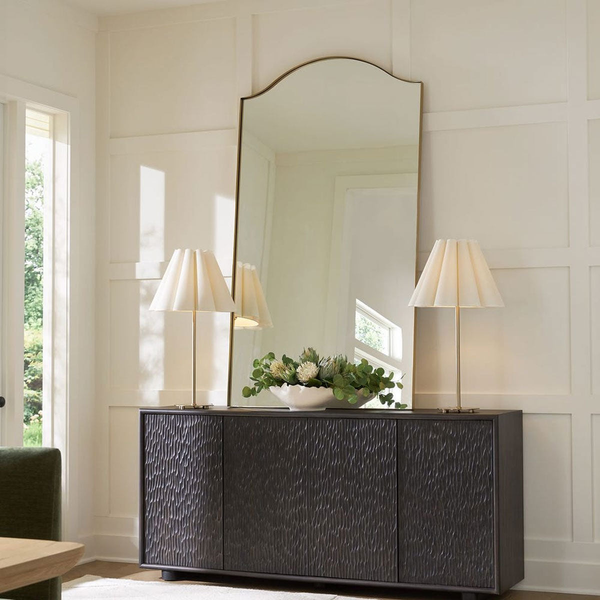 Lilabet Gold/fluted Shade Tl