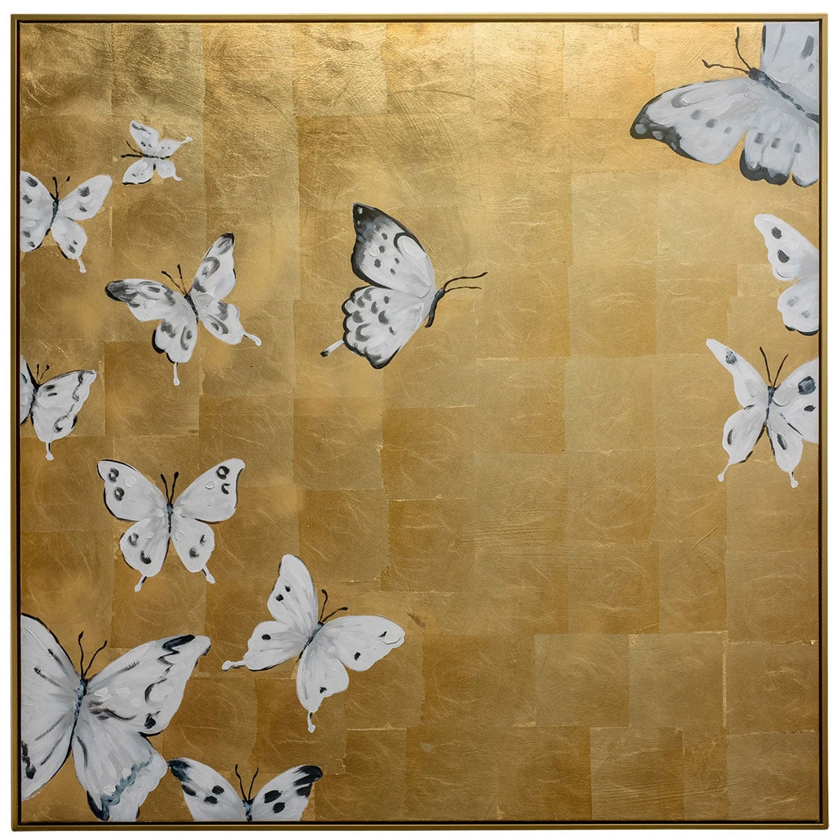 GOLDEN BUTTERFLIES I ART
