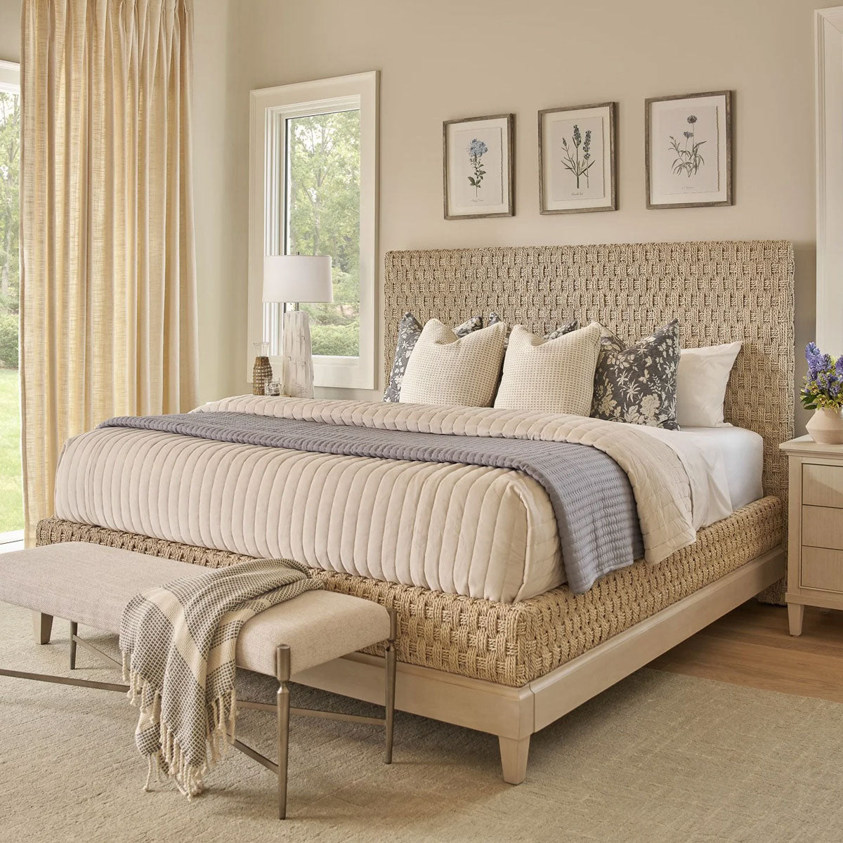 BIRCHAVEN WILLOW WOVEN BED