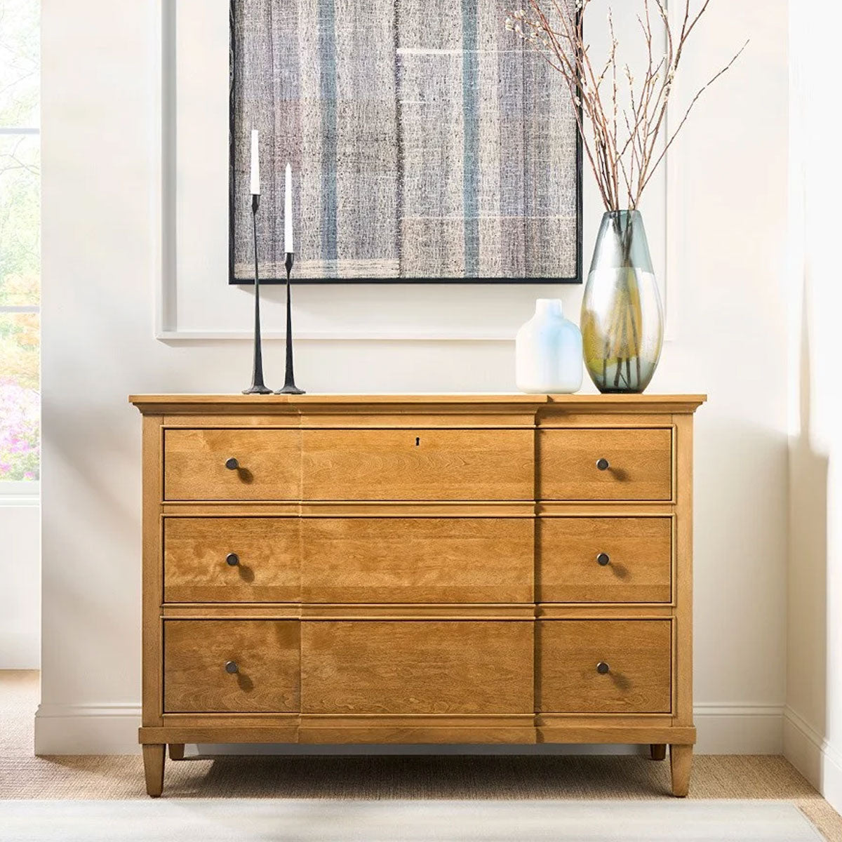 BIRCHAVEN 3DRW BRINDLE DRESSER