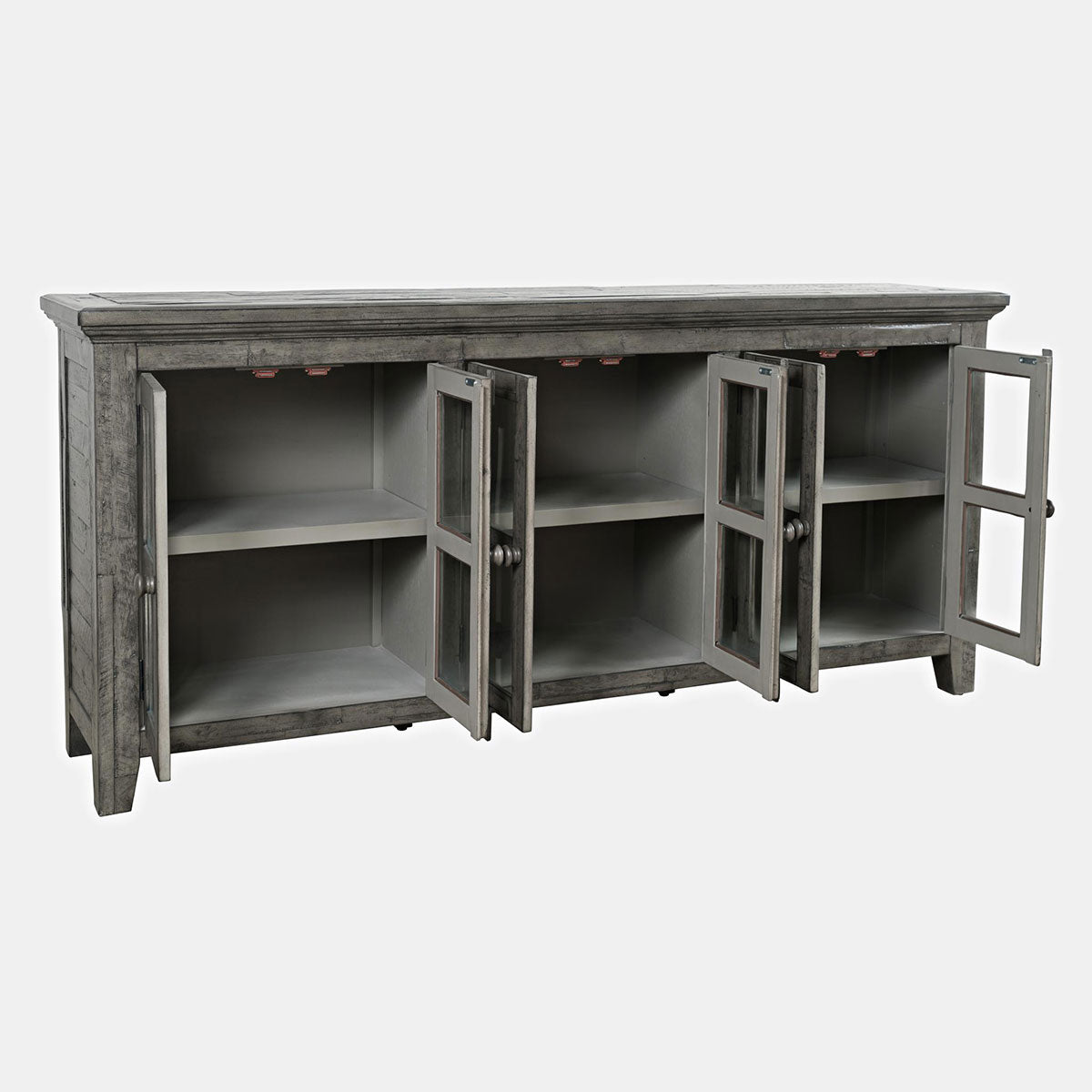 RUSTIC SHORES 6 DOOR CABINET