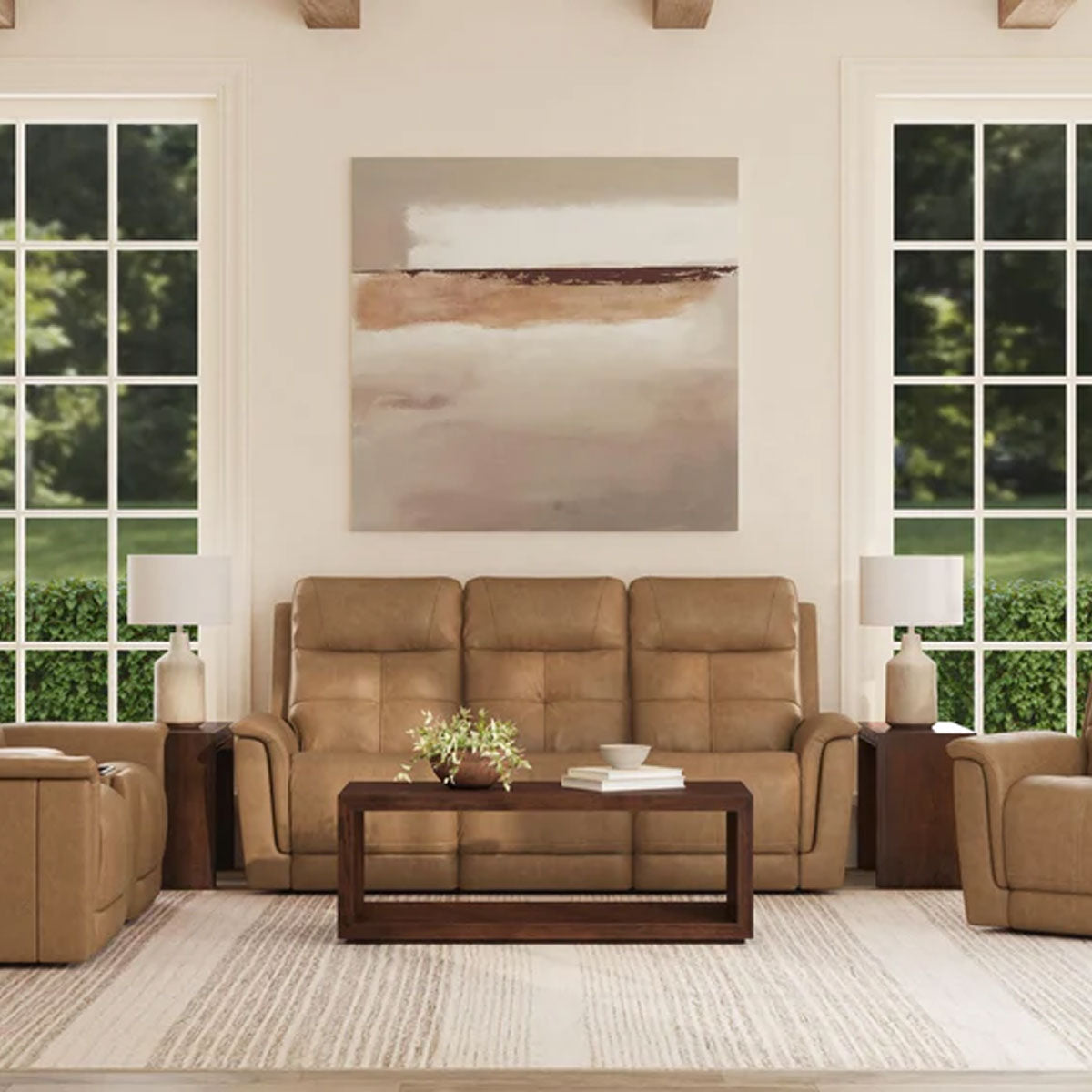 Ranger Oak Sofa Console P L H M