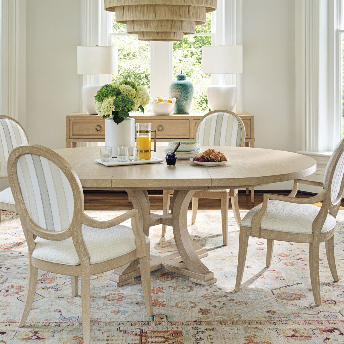 BREWSTER RND DINING TABLE