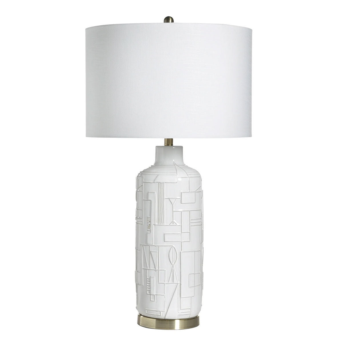 Puebla Bone Cer T Lamp