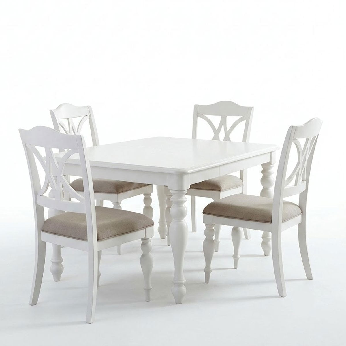 SUMMER HOUSE WH 5PC RECT DINE