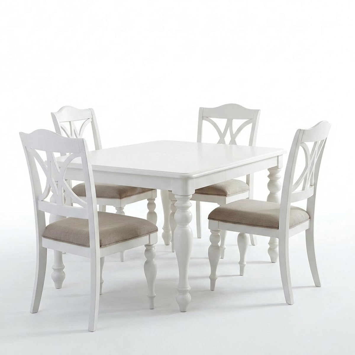 SUMMER HOUSE WH 5PC RECT DINE
