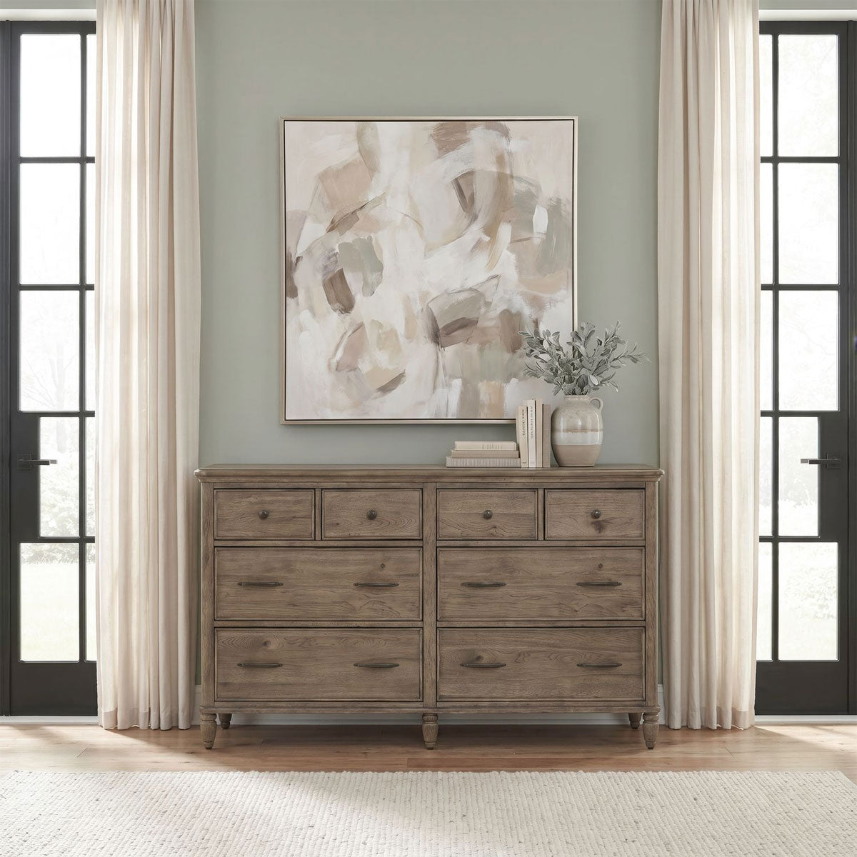 HICKORY GROVE 8 DRW DRESSER