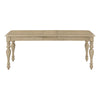 SUMMER HOUSE TAN LEG TABLE