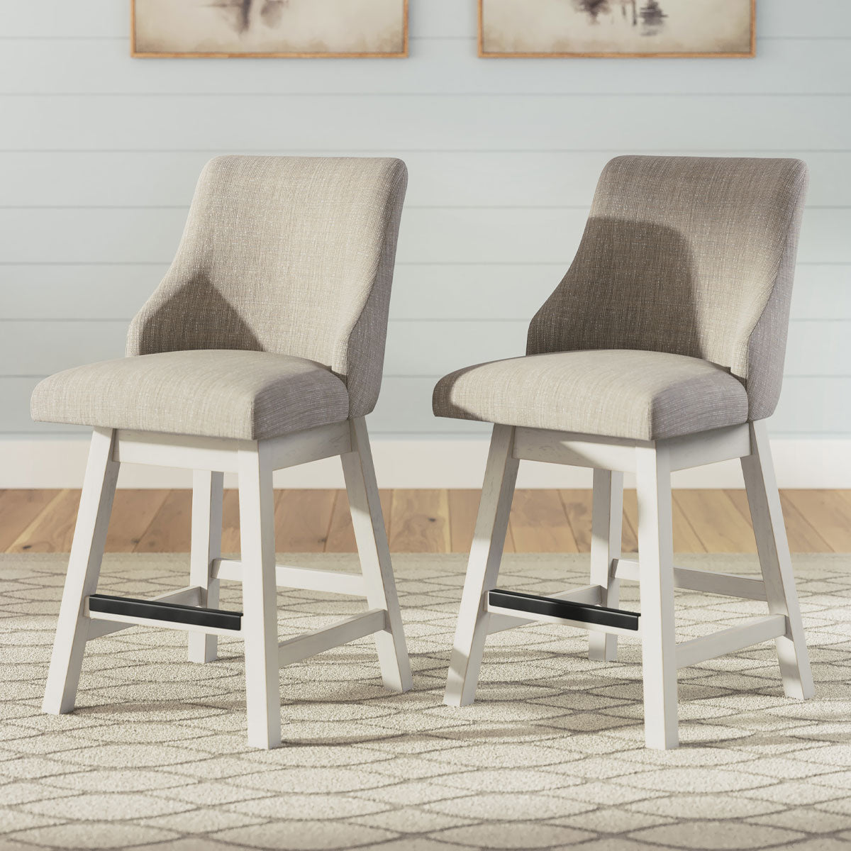 ROBBINSDALE UPH SWIVEL STOOL