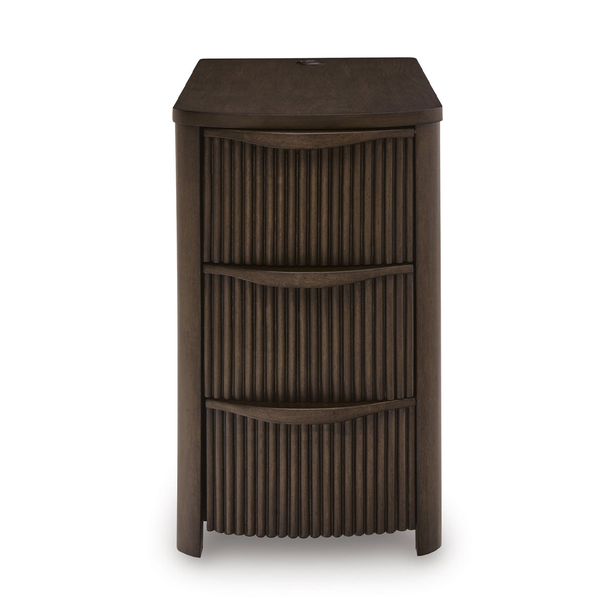 CAMDILL BROWN CHAIRSIDE TABLE