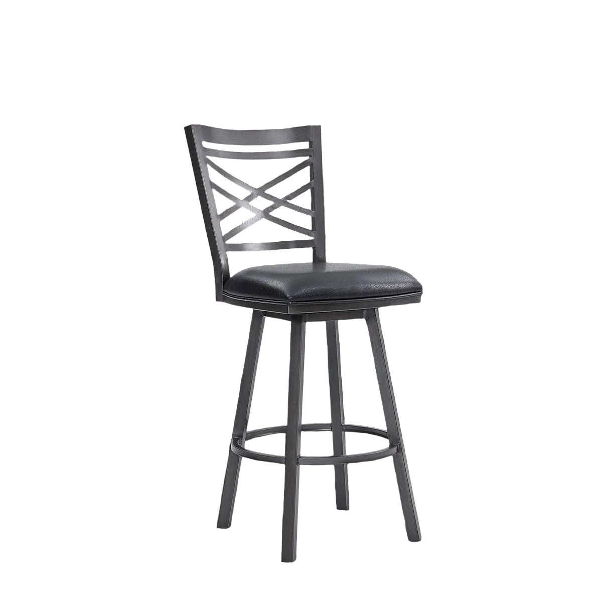 FARGO BLACK/MINERAL BAR STOOL