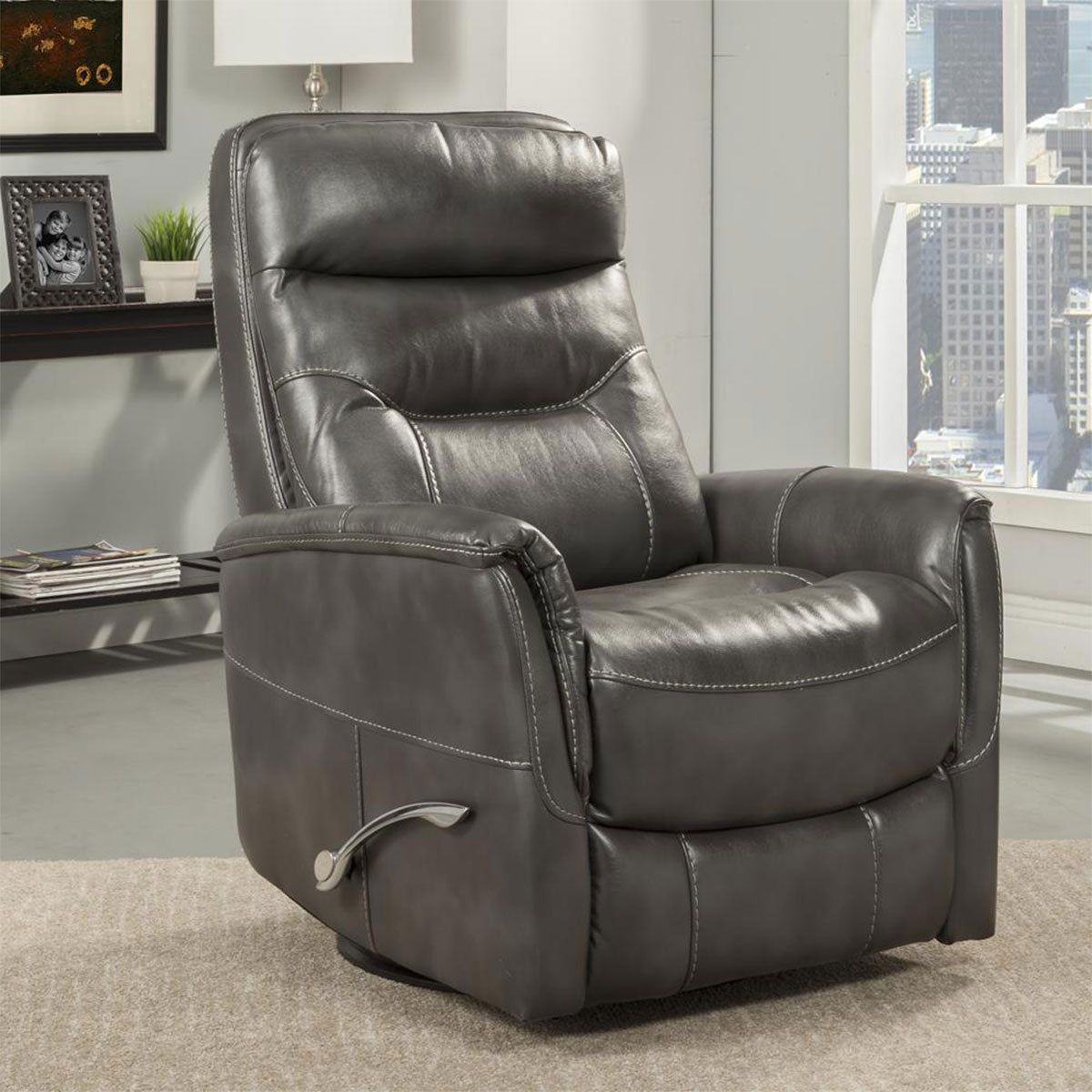 GEMINI SWGL RECLINER FLINT