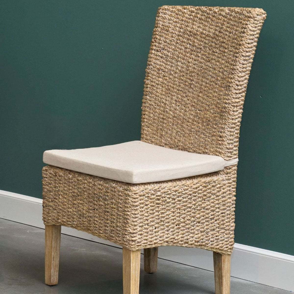 MIX WASHED WOVEN CHAIR