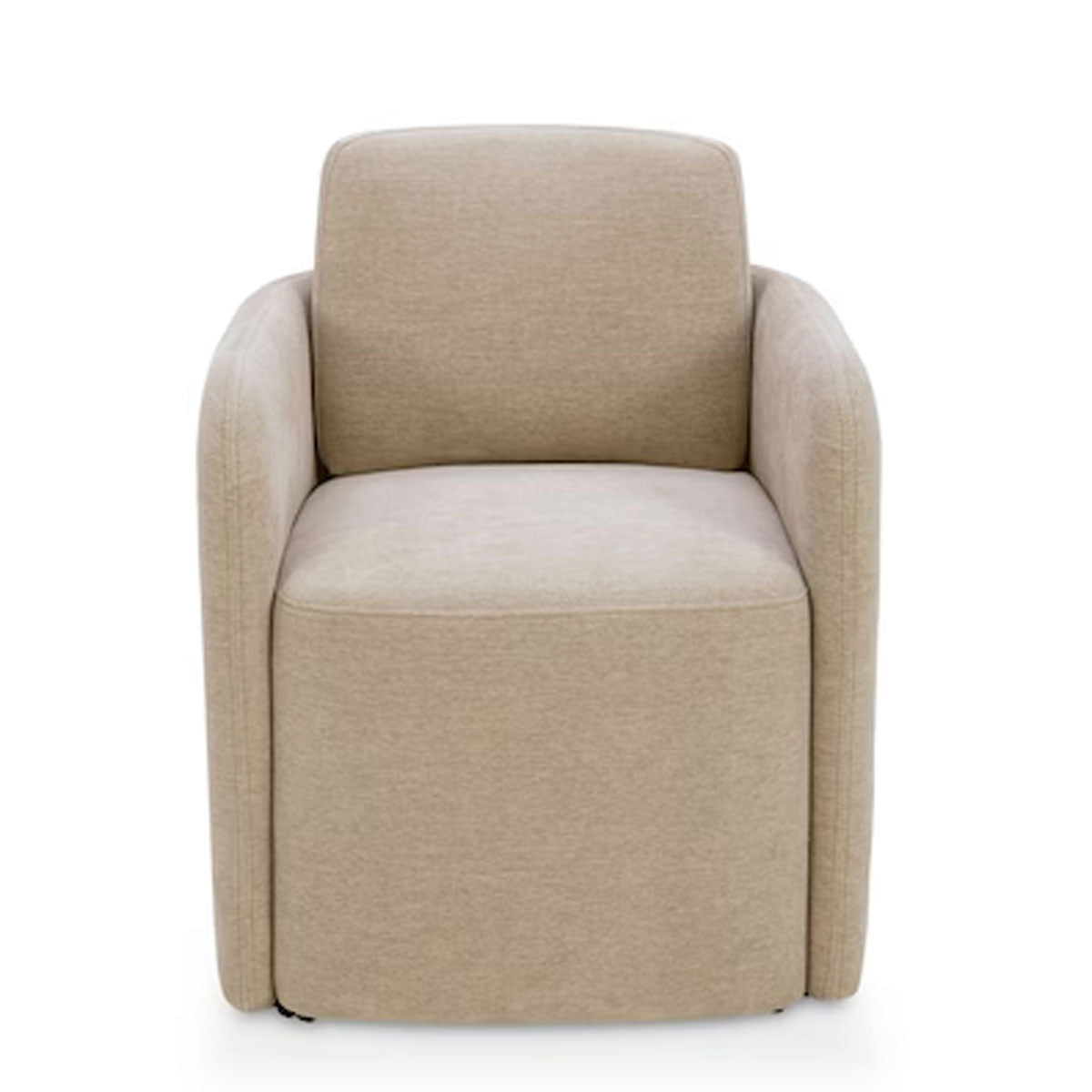 REMI CASTER CHAIR IN HEMP MARR