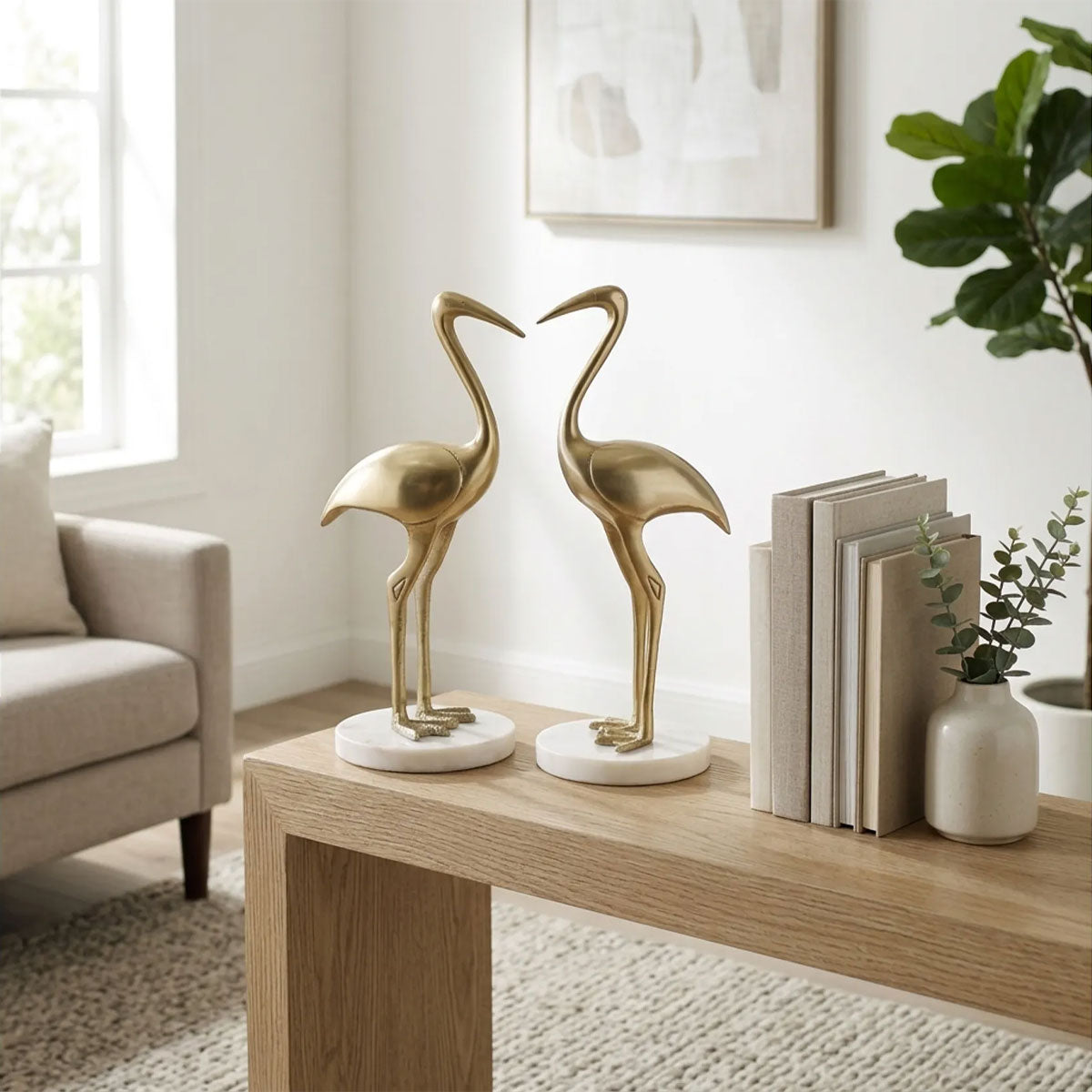MONROEDALE S/2 GOLD BIRDS