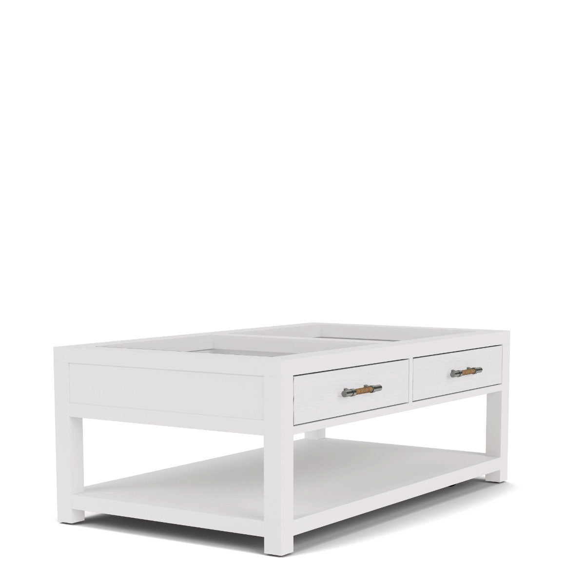 ROSALIE WHITE RECTANGULAR COCKTAIL TABLE