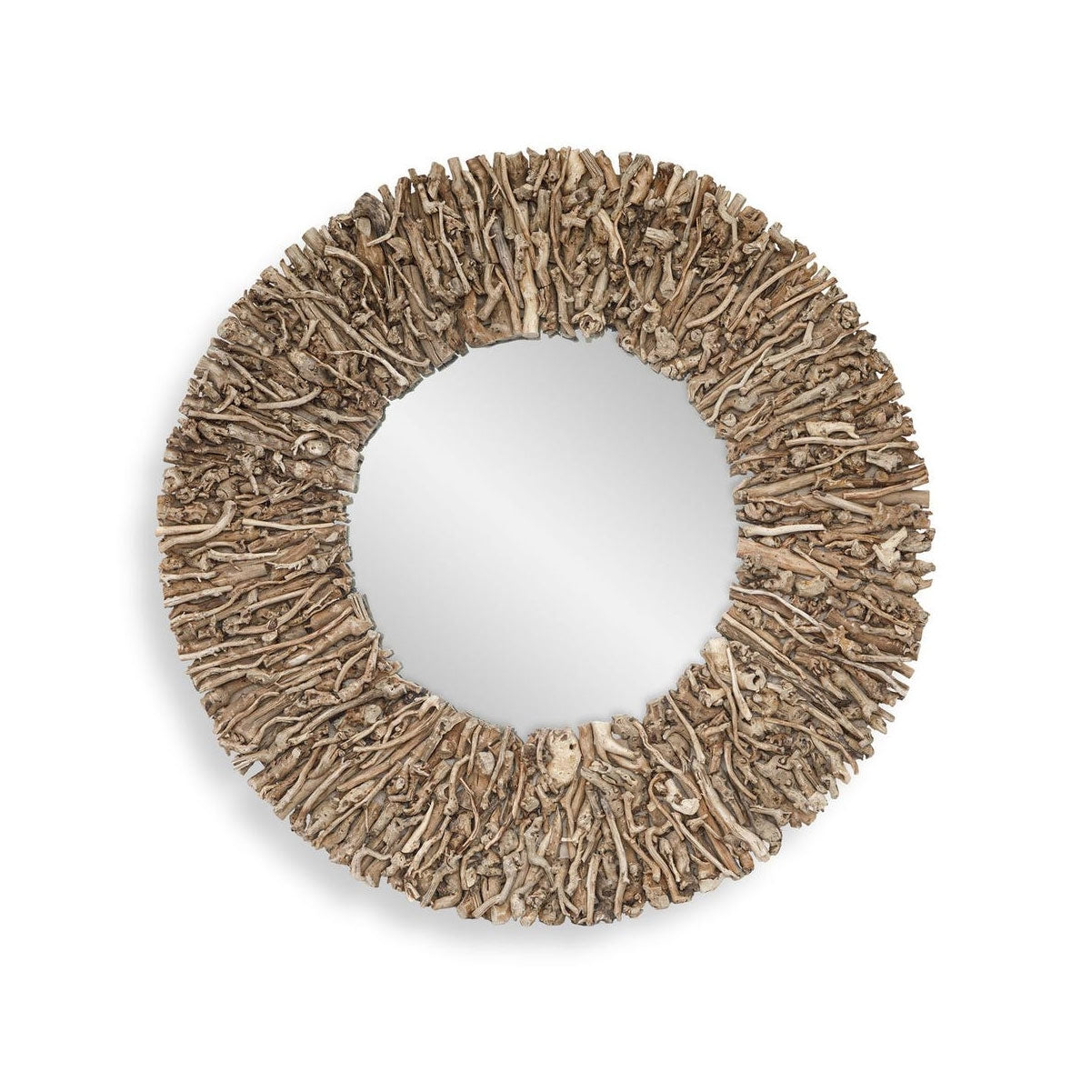 Rossetti Round Driftwood Mirror