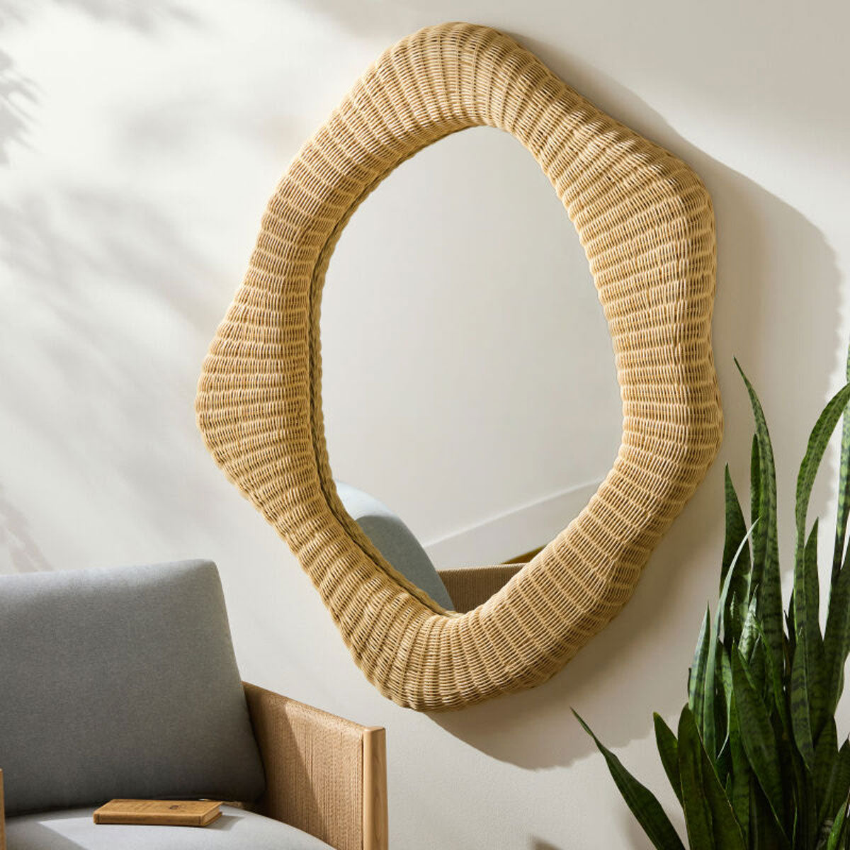Eryn Rattan Accent Mirror