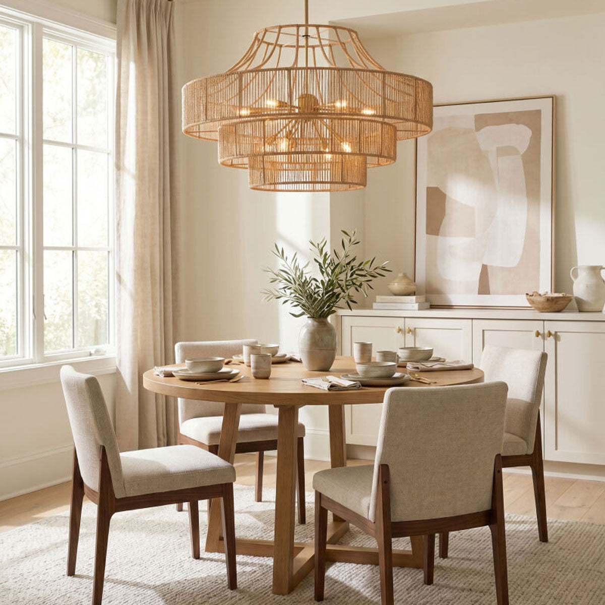 ALAMARIS WEAVE CHANDELIER