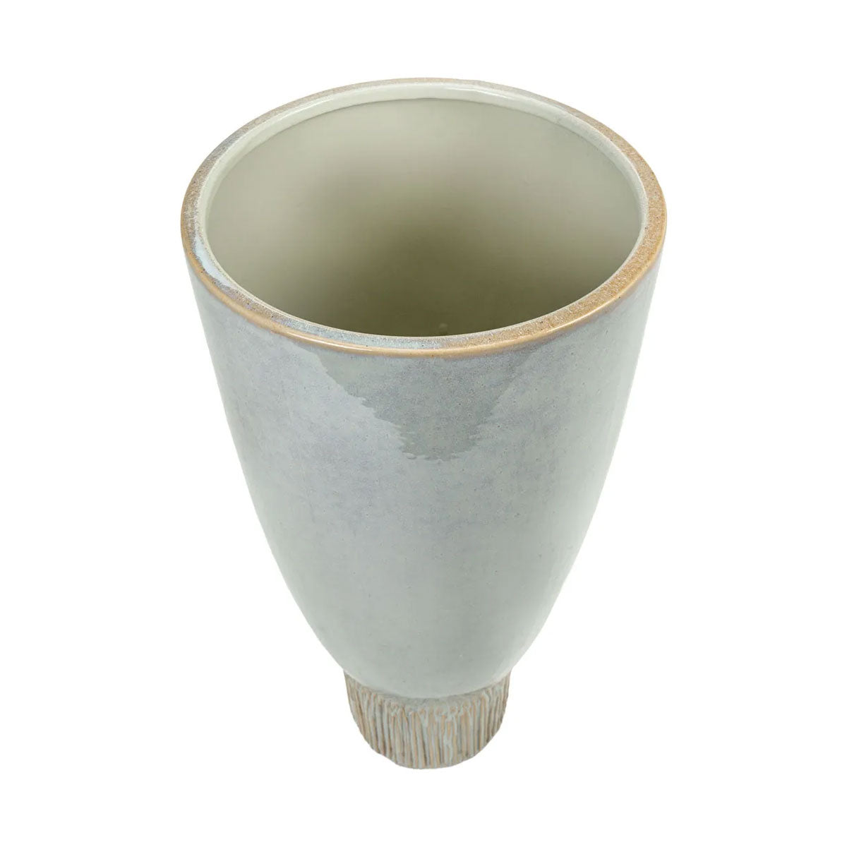 Omrao Robbin Bl Gls 23" Vase
