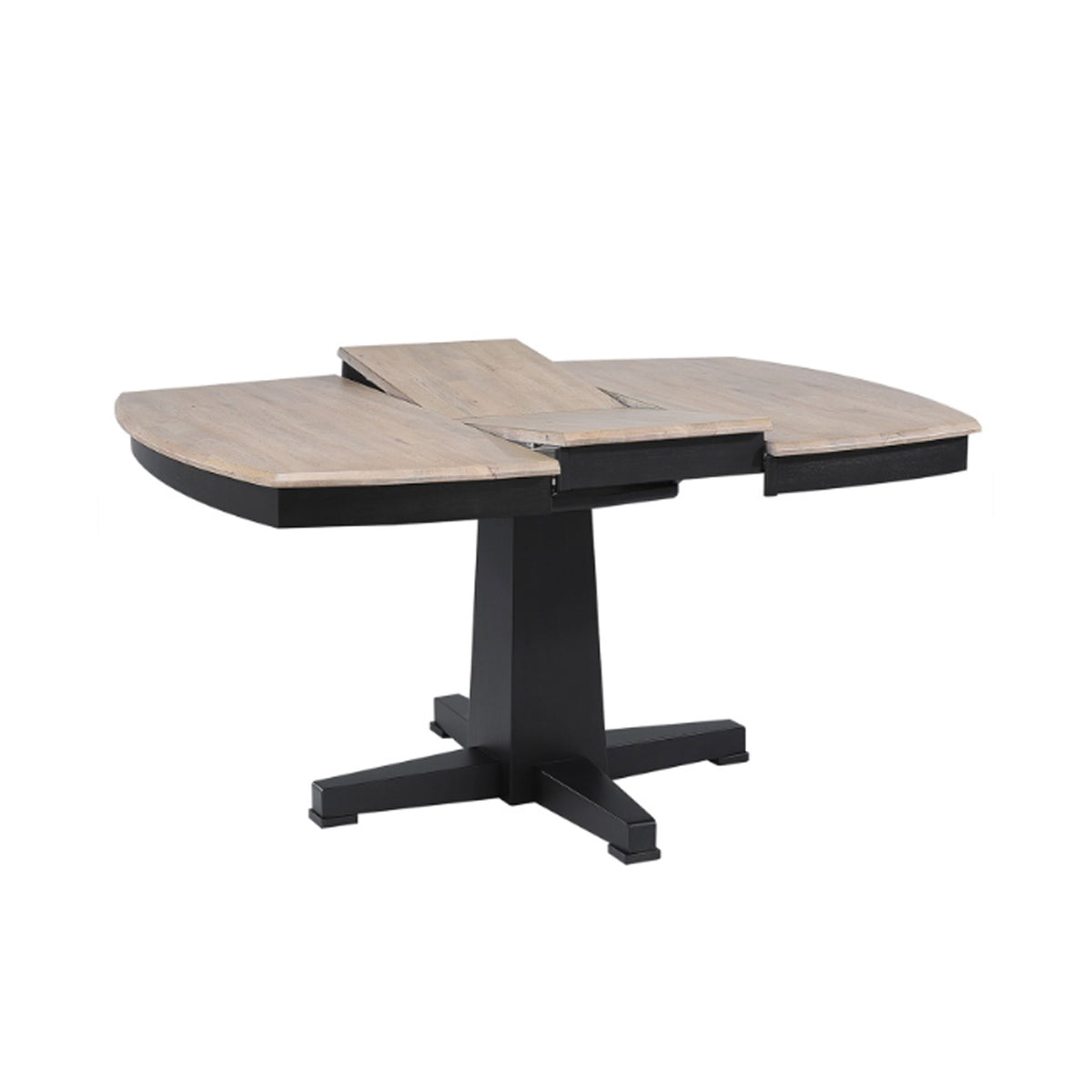 BROOKHAVEN 2TONE PED TABLE