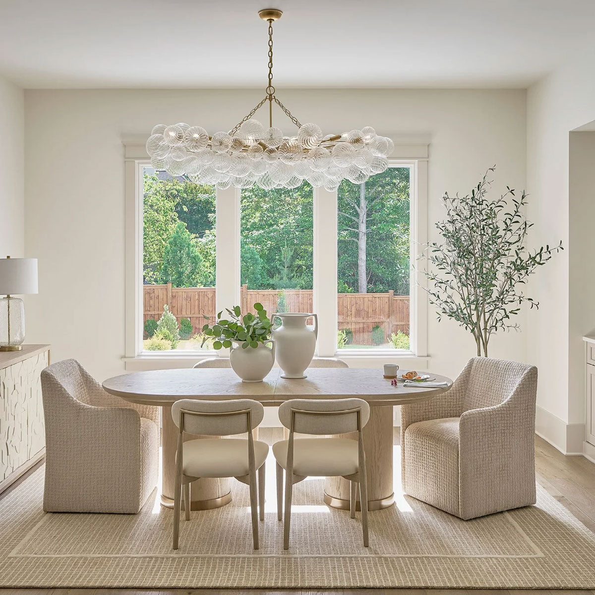 VELORA OVAL DINING TABLE