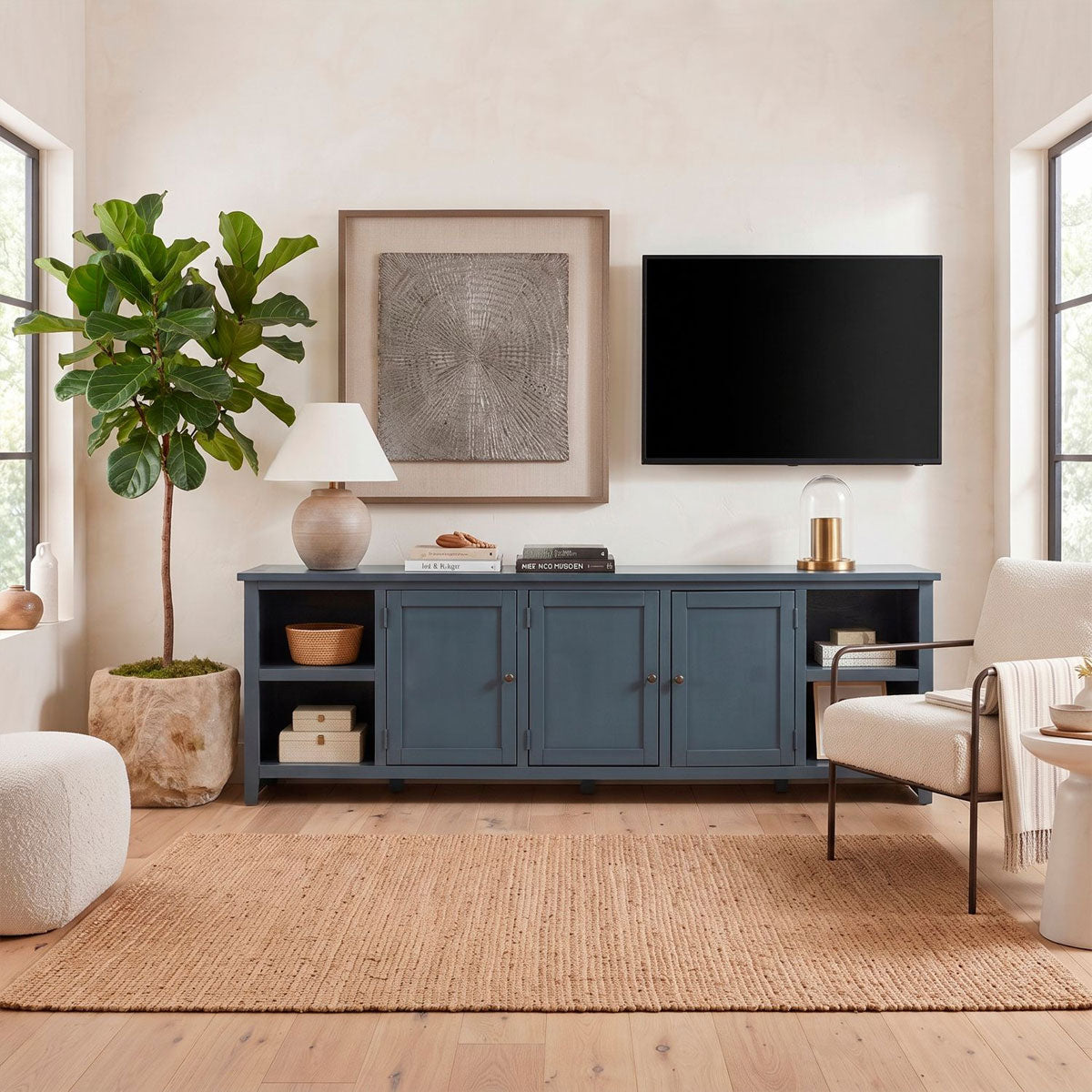 GRANT BLUE 97" CONSOLE