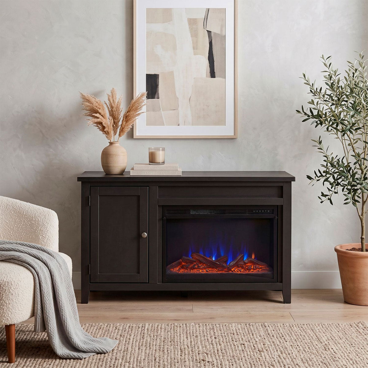 GRANT BLK 49" CONS 26" FIREBOX