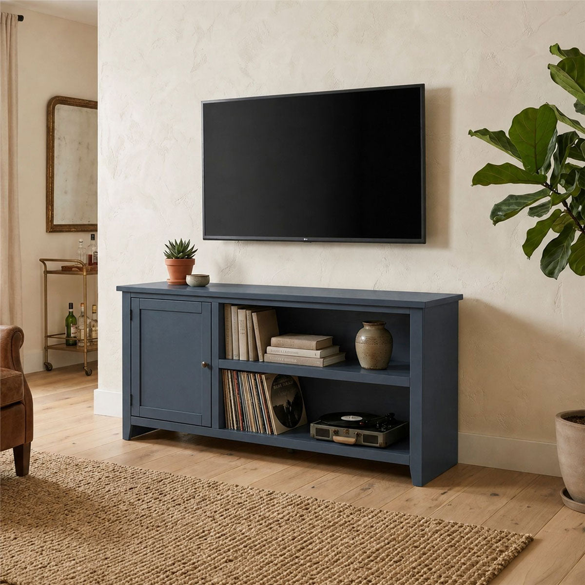 GRANT BLUE 60" CONSOLE
