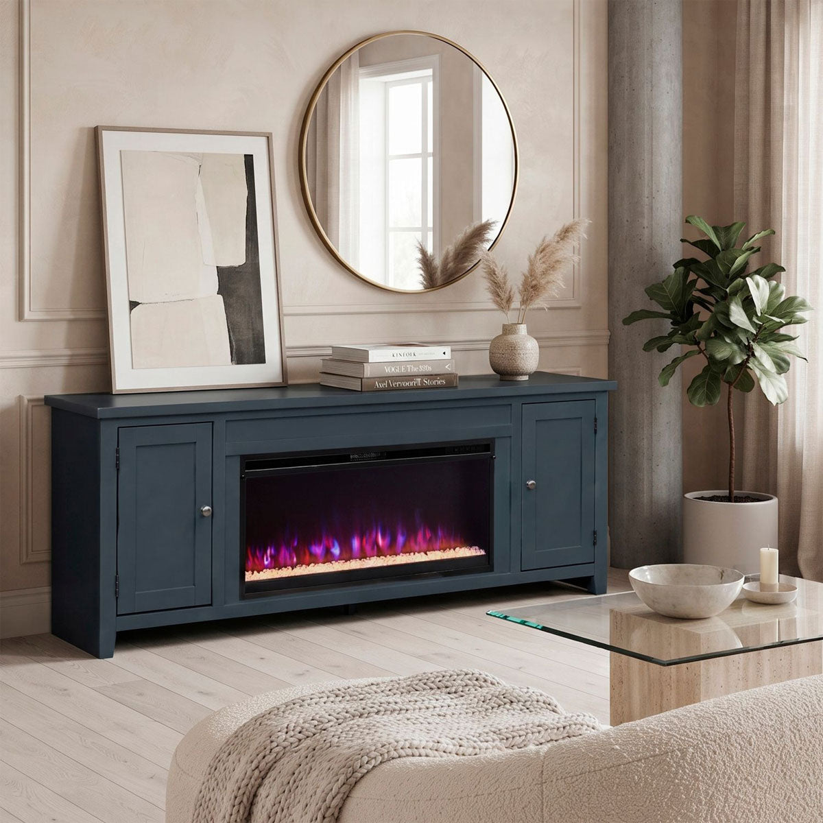 GRANT BLUE 82" CONS 42" FIREBO