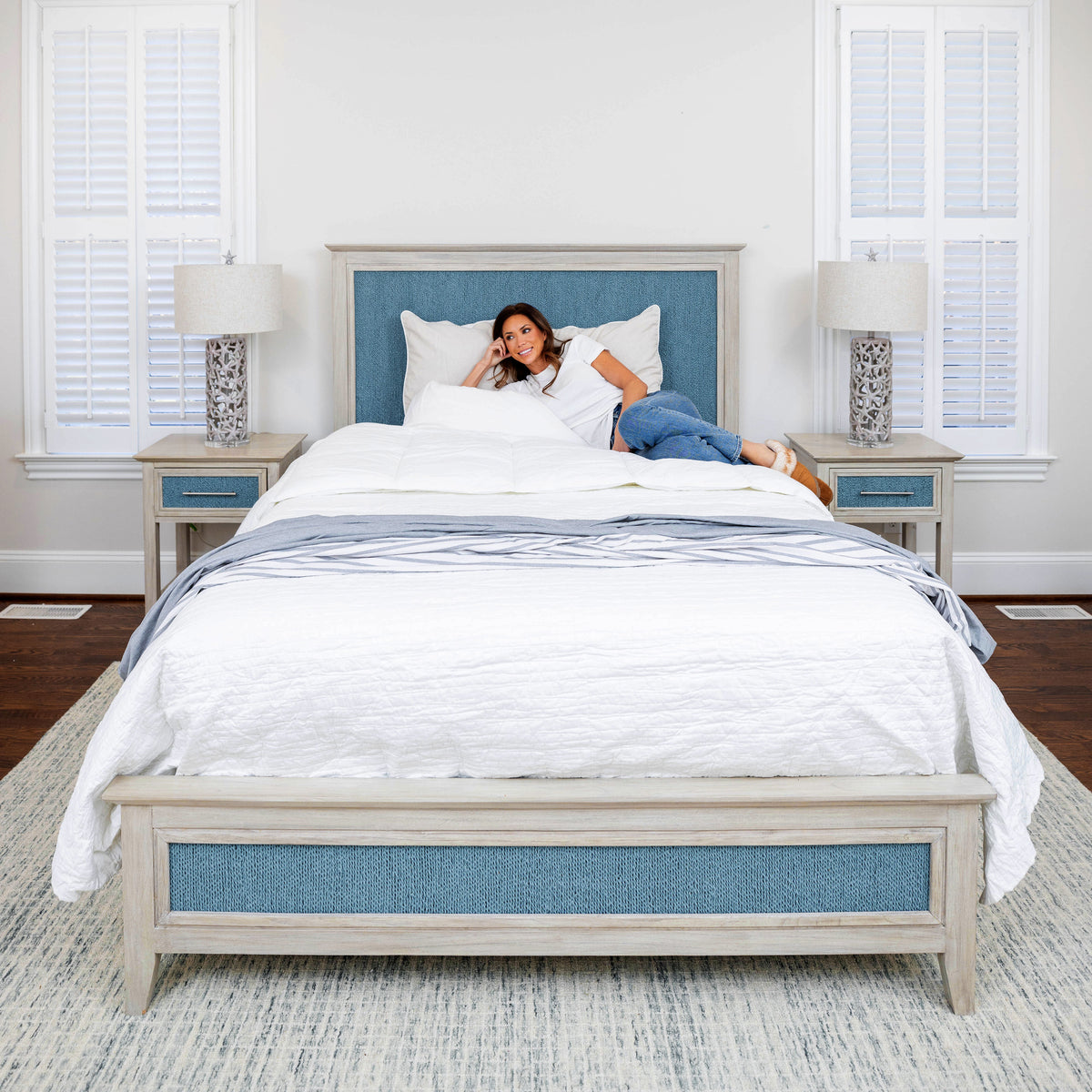 OCEAN ISLES BLUE BED