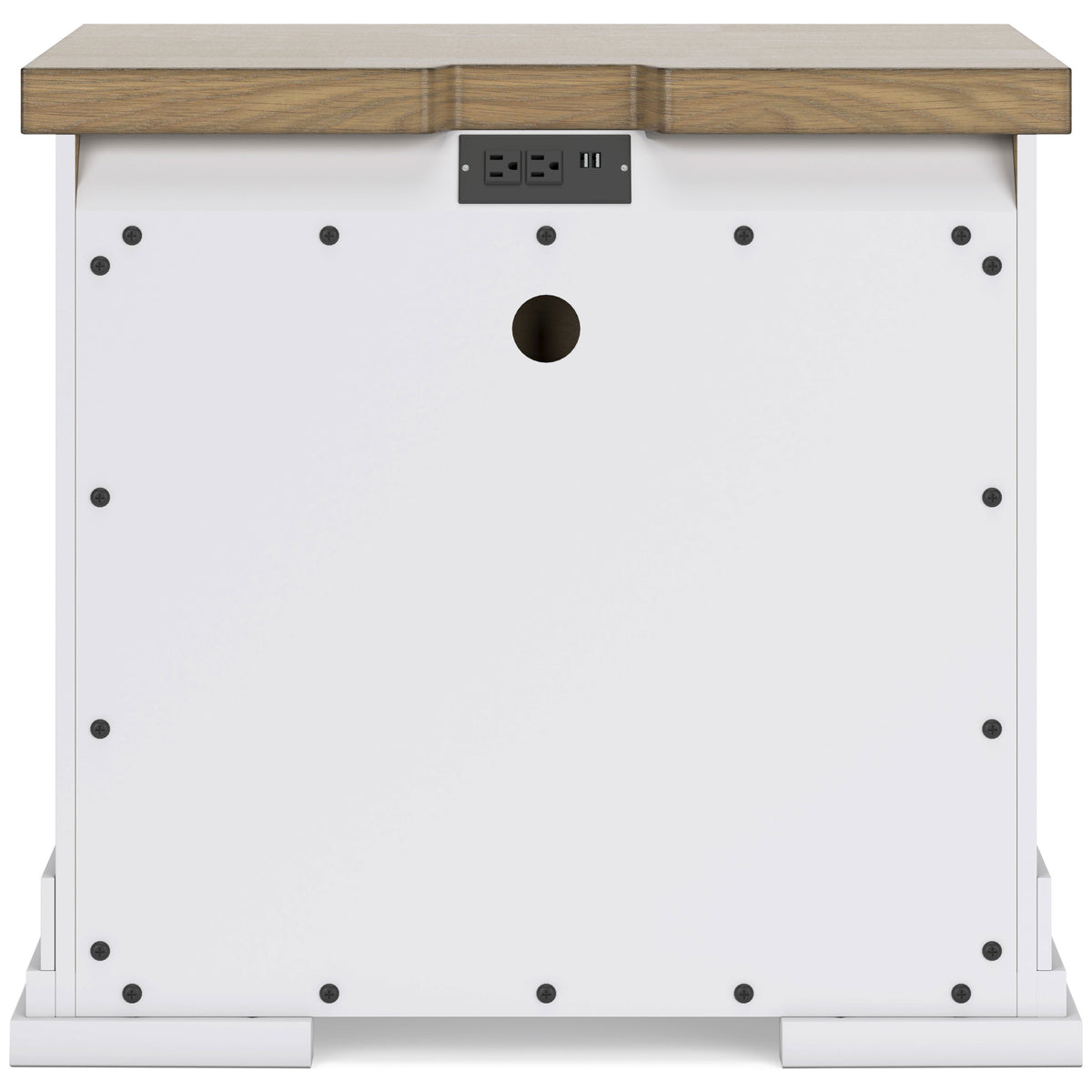 Ashbryn Three Drawer Nightstand