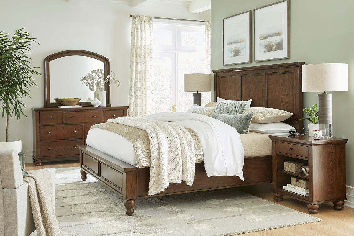 cambridge #color_brown, bed storage type_none
